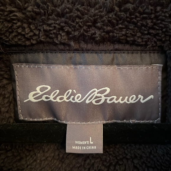 Eddie Bauer mixed media jacket. Puffer/ trench. Never worn. NWOT - Picture 3 of 5